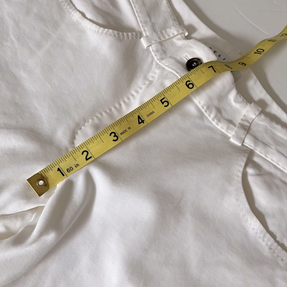 Celine cream color split leg hem cropped pants XS - Picture 13 of 13
